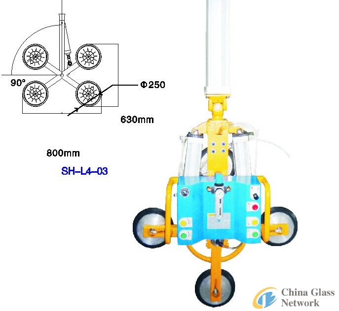 Rotary Vacuum Lifter SH-L4-03